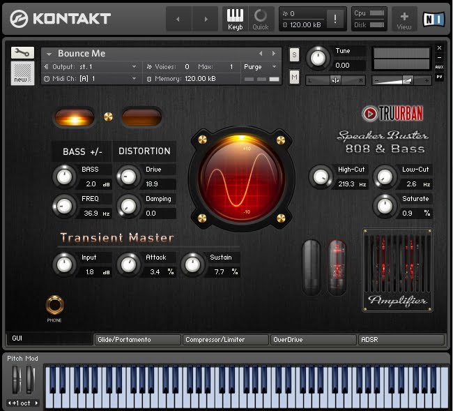 TRU-URBAN Speaker Buster 808 and Analog Synth Bass KONTAKT