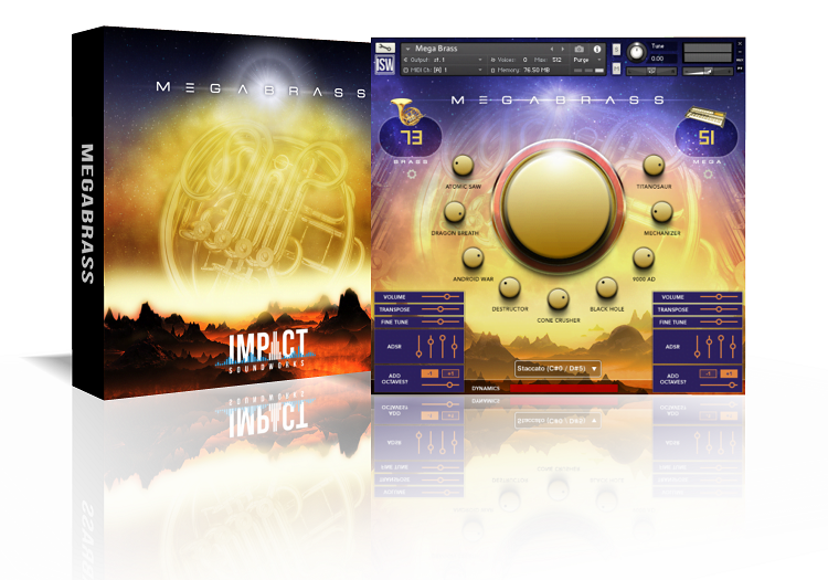 Impact soundworks. Impact soundworks - Mega Brass. Impact soundworks Cosmos Kontakt. Omnisphere Brass.