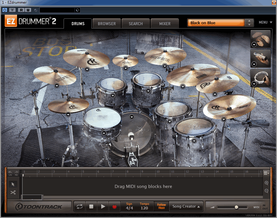 Ezdrummer free. download full version archives download