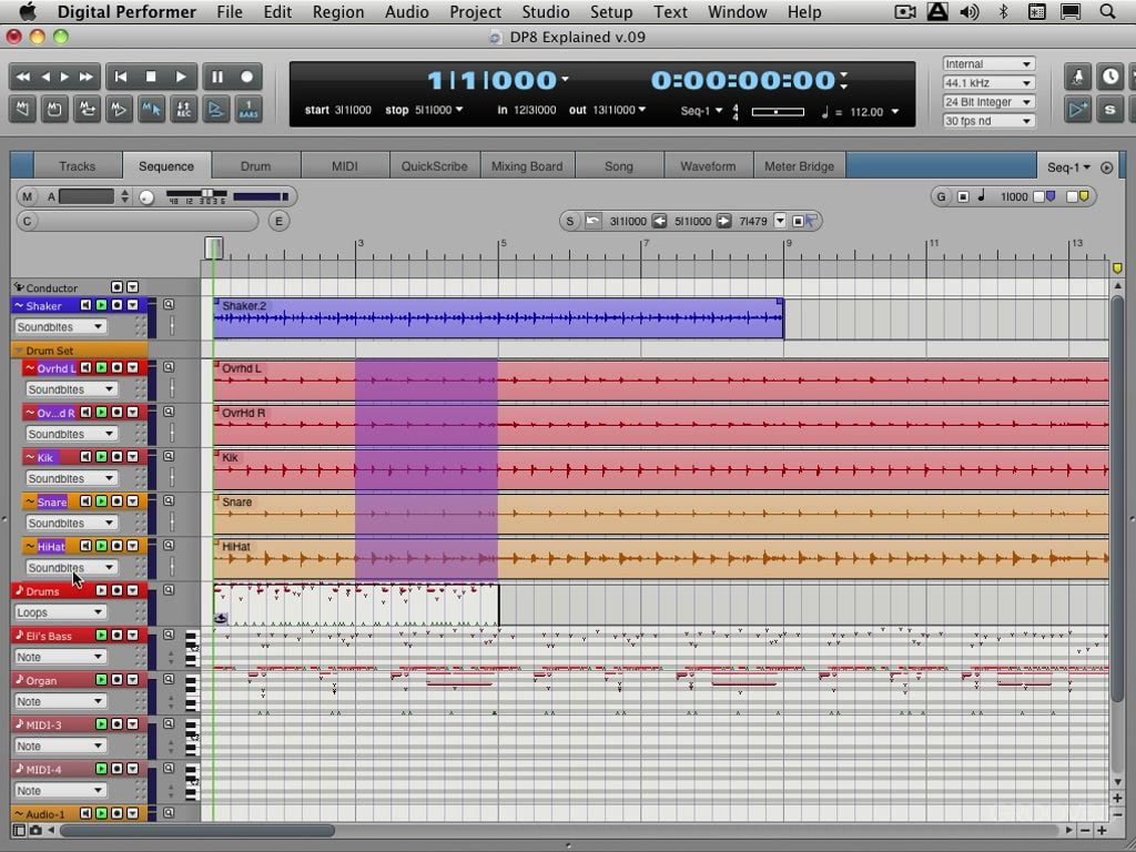 digital performer 7 tutorials