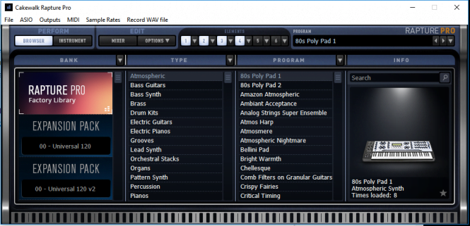 cakewalk dimension pro osx