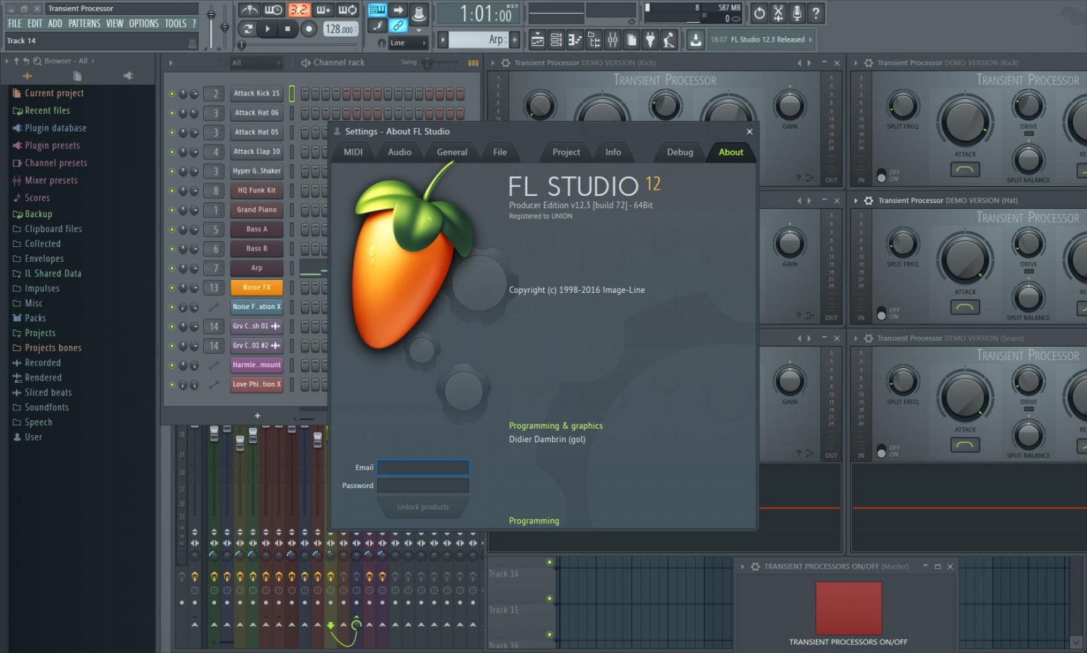 fl studio 12 keeps audio overload