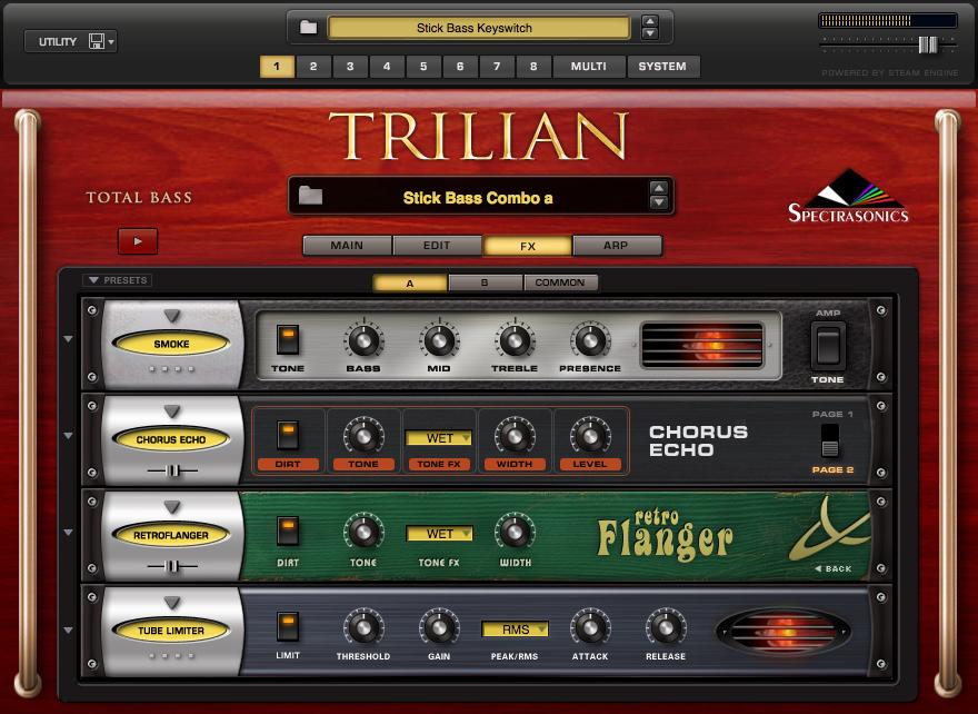 trilian bass vst