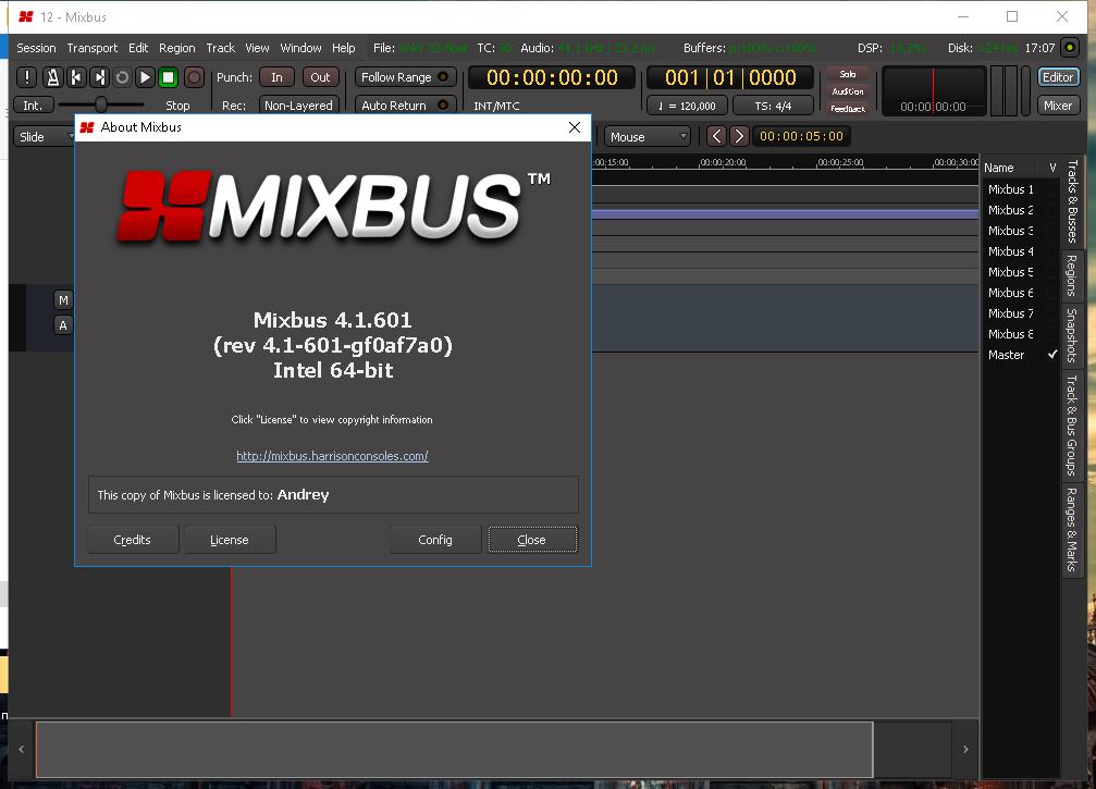 mixbus 4 panning channels