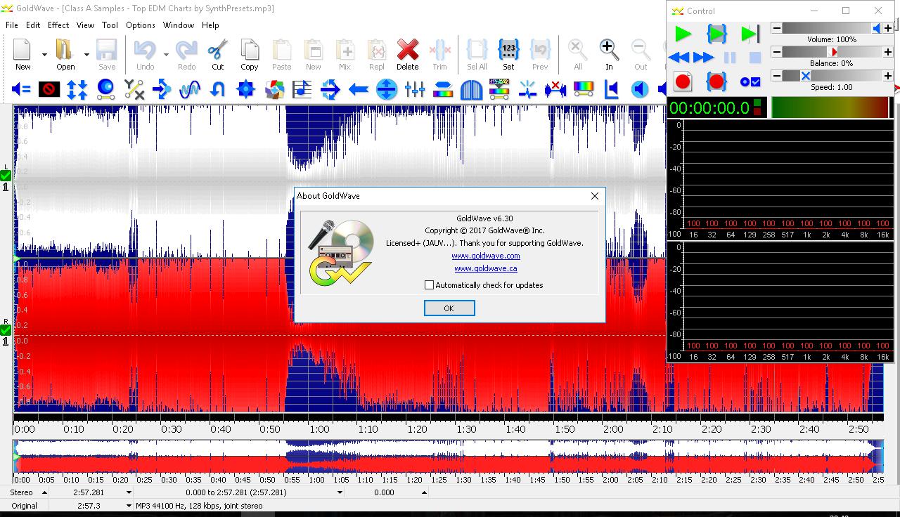 GoldWave 6.78 instal the last version for apple