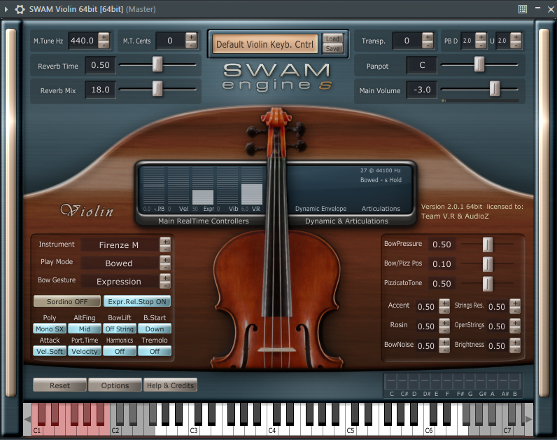 Free 64 bit strings vst