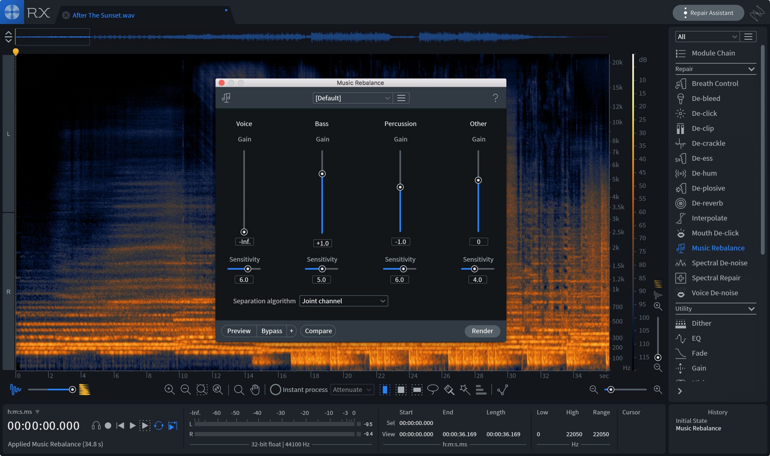 rx 7 audio editor