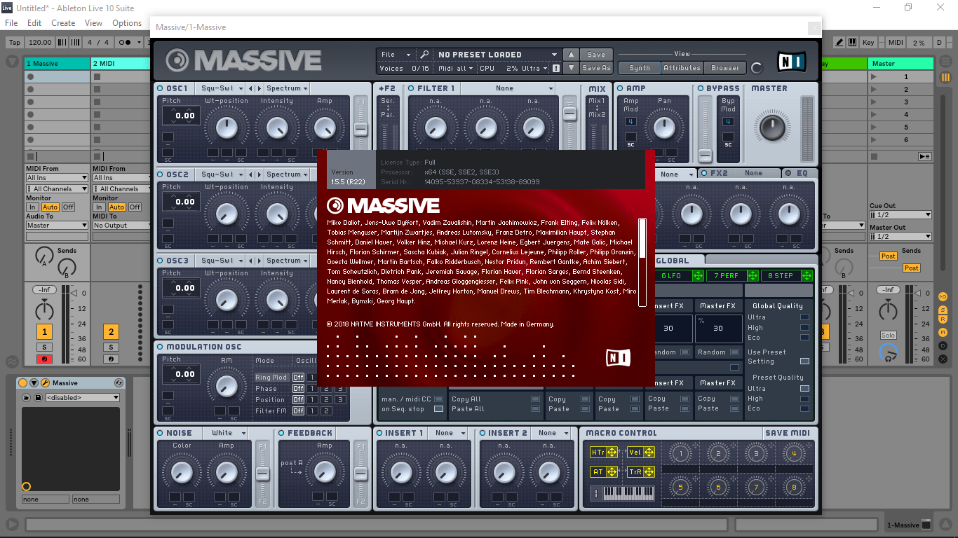 torrent native instruments massive mac flstudio