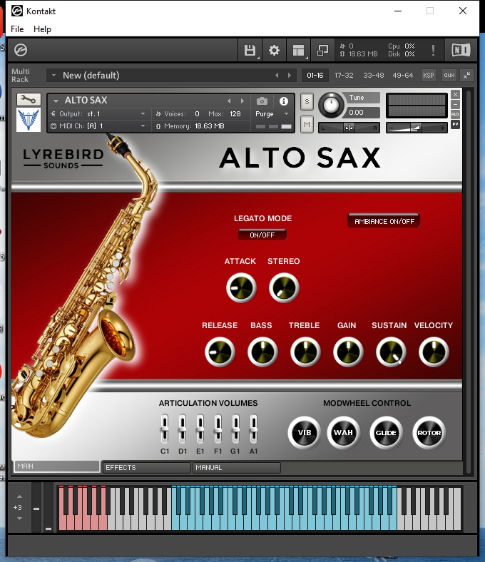Lyrebird Sounds Alto Sax (KONTAKT)