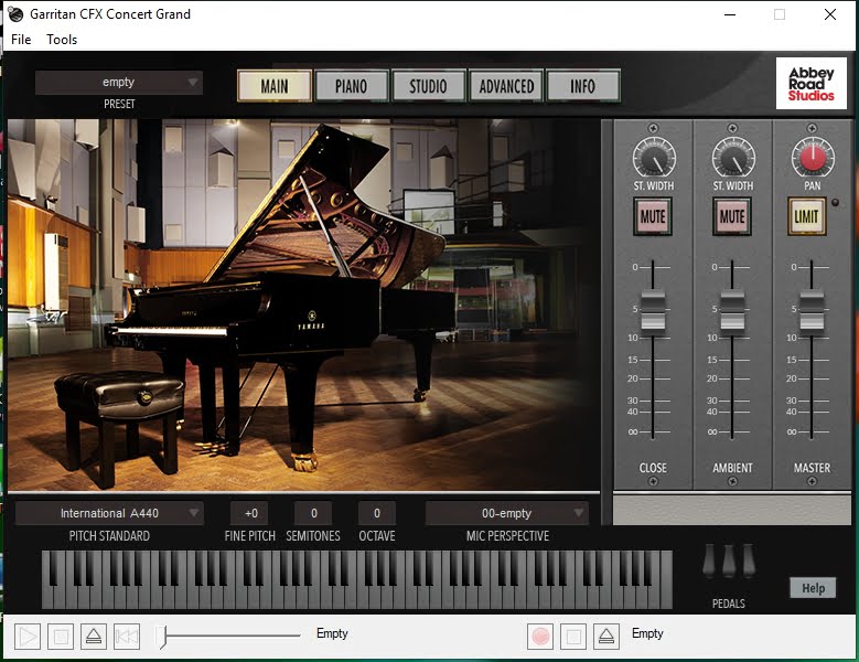 garritan abbey road studios cfx concert grand virtual piano