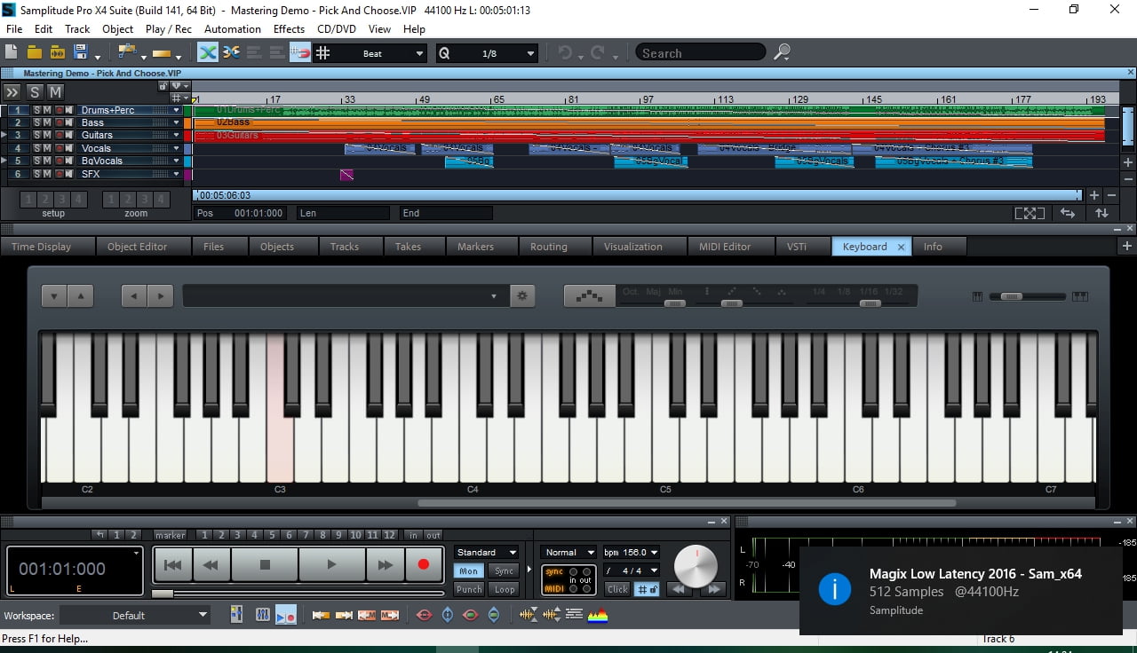 MAGIX Samplitude Pro X8 Suite 19.0.1.23115 download the new version for android