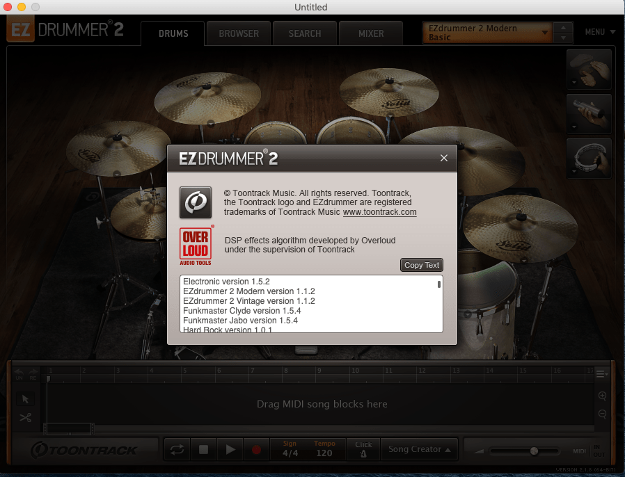 toontrack superior drummer 3 basic library rar